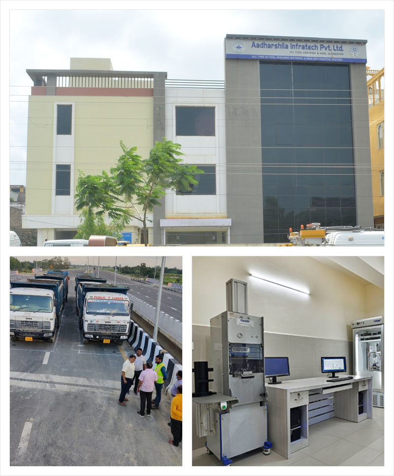 Laboratory and Office of Aadharshila Infratech Pvt Ltd